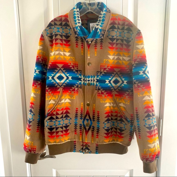 Pendleton Other - 🎉HP🎉 Pendleton Coho Jacquard Bomber Wool Jacket